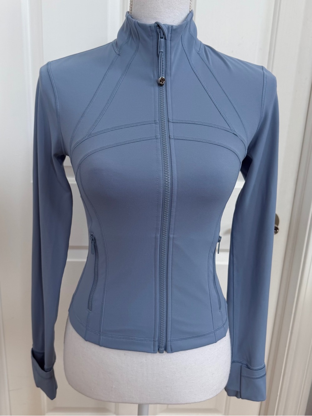 Lululemon Define Cropped Jacket - Blue Willow
